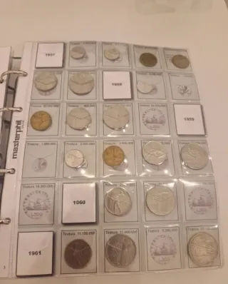 Lotto Monete Lira Italiana