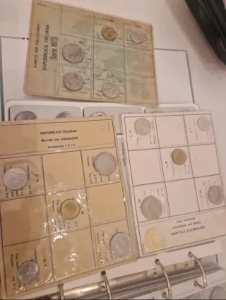 Lotto Monete Lira Italiana