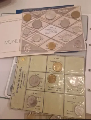 Lotto Monete Lira Italiana