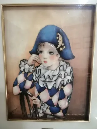 Cuadro Tridimensional Arlequín