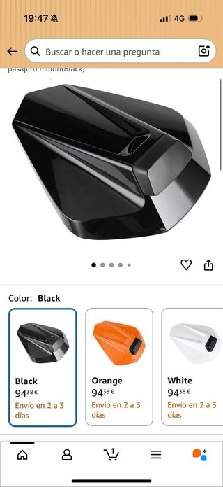 Carenado KTM Culin Moto Negro