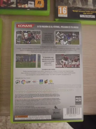 Lote 5 Giochi Xbox 360: Halo, GTA V, PES 2008