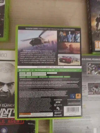 Lote 5 Giochi Xbox 360: Halo, GTA V, PES 2008
