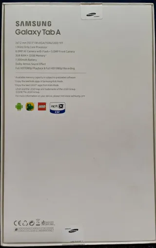 Samsung Galaxy Tab A SM-T590 10.5 32GB Wi-Fi