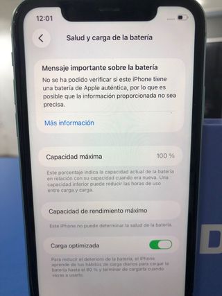 iPhone 11 128GB Verde Batería 100%