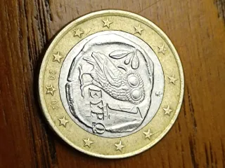 Moneda 1 Euro Grecia Búho 2002 S