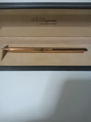 Bolígrafo Dupont 18K Oro