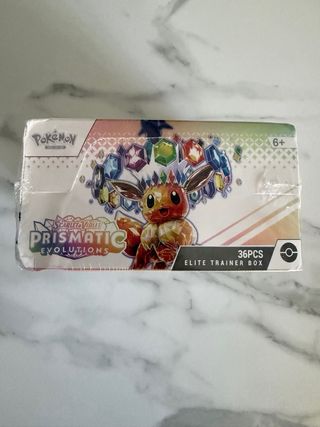 Box 36 bustine Pokémon Evoluzioni Prismatiche