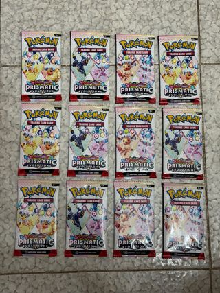 Box 36 bustine Pokémon Evoluzioni Prismatiche