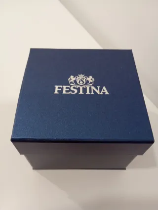 Reloj Festina Cronógrafo Negro y Azul