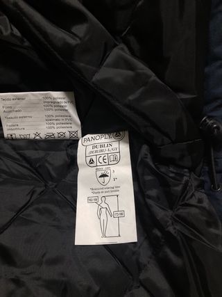 Chaqueta de trabajo impermeable, con forro.Panoply