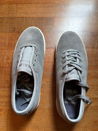 Dekline Zapatillas Skate Talla 42.5 Gris