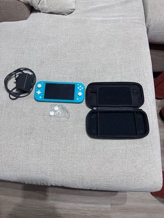 Nintendo Switch Lite Azul + Funda