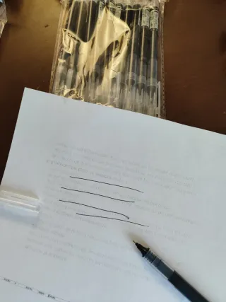 10 Penne Gel Nuove da Usare