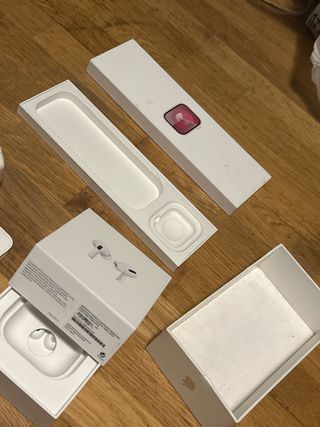 Lote Accesorios Apple y Cajas