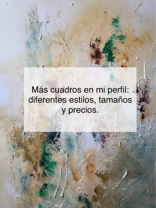 Díptico grande abstracto y original. (100x140cm)