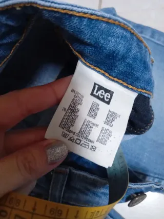 Jeans Lee originali ragazza blu