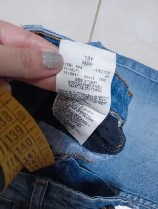 Jeans Lee originali ragazza blu