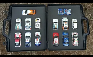 Maletín Scalextric con coches Carlos Sainz