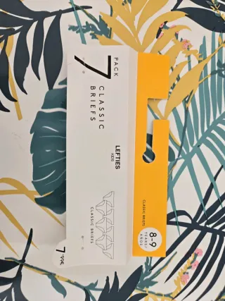 Bragas niña T8-9 y T10-12 nuevas