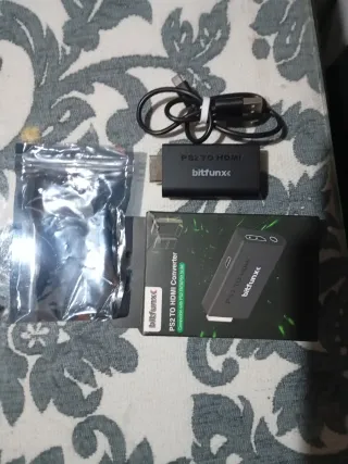 PS2 Adaptador Bitfunx PS2 a HDMI Nuevo