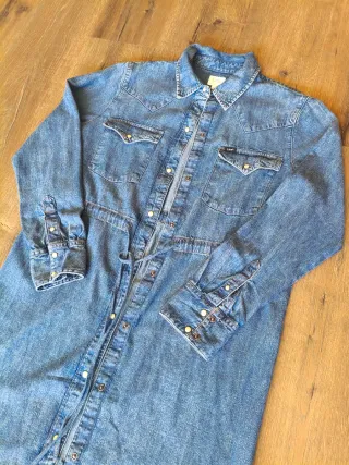 Vestido Vaquero Lee Talla M Nuevo