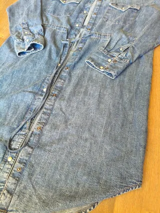 Vestido Vaquero Lee Talla M Nuevo