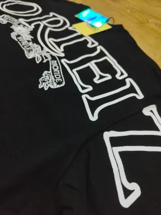 Camiseta Corteiz Manga Larga Negra