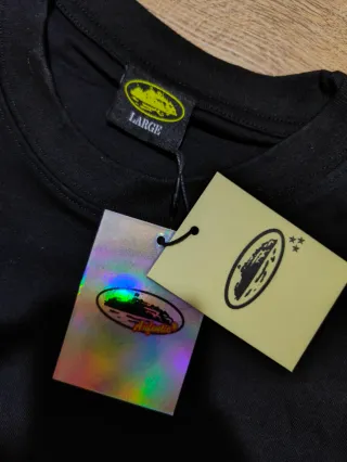 Camiseta Corteiz Manga Larga Negra