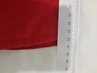 Falda flamenca roja y blanca