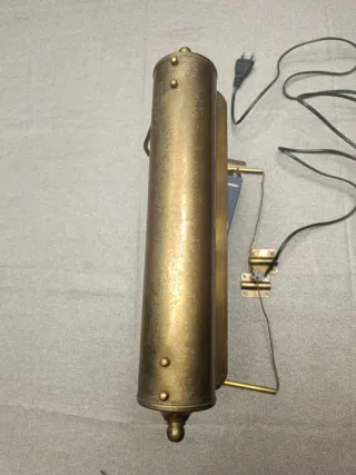 Aplique para cuadros dorado y blanco Medidas 41,27