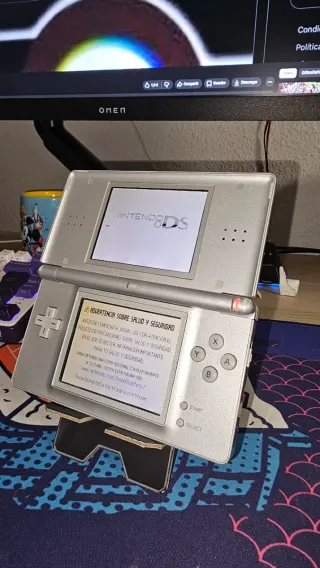 Nintendo DS Lite Plateada