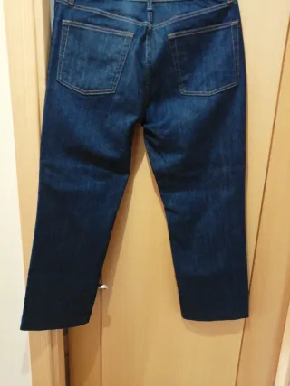 PANTALÓN VAQUERO RECTO MUJER