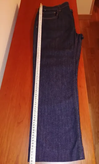 PANTALÓN VAQUERO RECTO MUJER