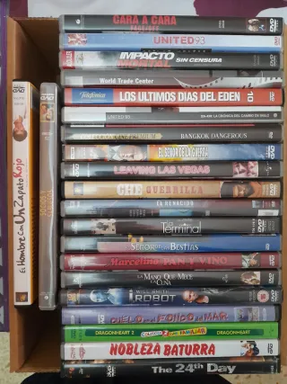 DVDs originales Películas Variadas
