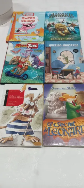 6 libros para niños
