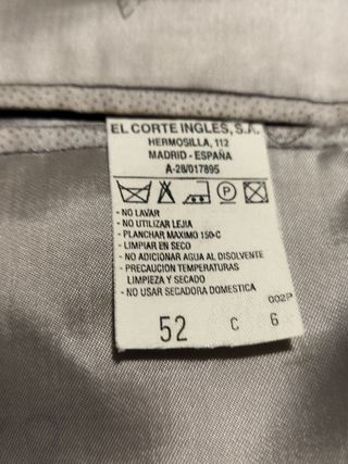 Traje Emidio Tuccy Príncipe de Gales-pantalón Liso
