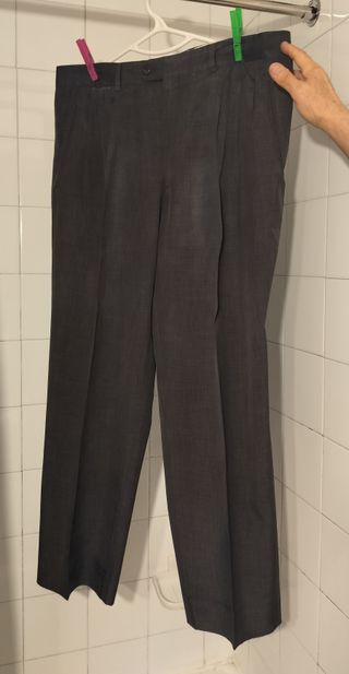 Traje Emidio Tuccy Príncipe de Gales-pantalón Liso