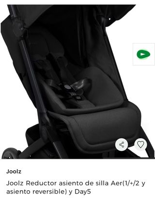 Riduttore sedile Joolz Aer/Day5 Nero