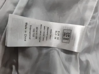 Blazer Orsay Grigio Dettagli Ecopelle