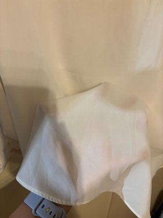 Camisa blanca vaporosa talla 42