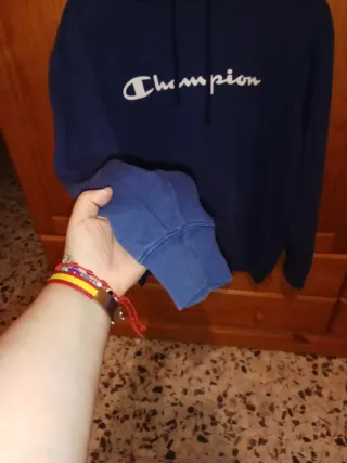 Sudadera invierno hombre Champion Azul