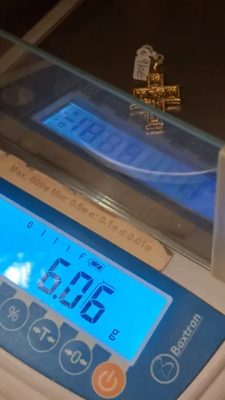 Cruz de Oro 18k