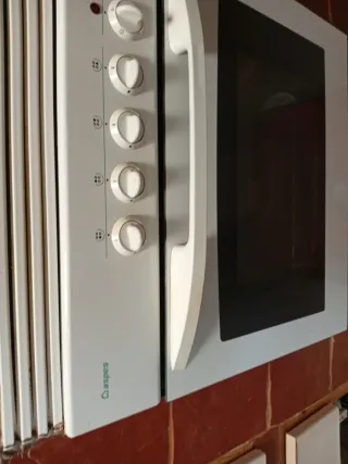 Cocina de gas Aspes con horno eléctrico perfecto f