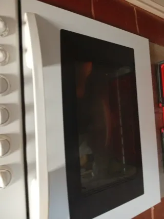 Cocina de gas Aspes con horno eléctrico perfecto f