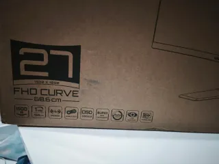 Monitor Gigabyte 27 165Hz FHD Curvo
