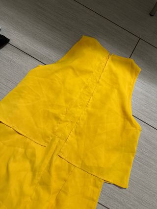 Tutina gialla donna taglia S