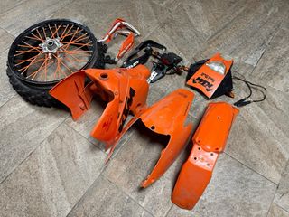 Despiece Juego Plásticos Carcasas KTM EXC