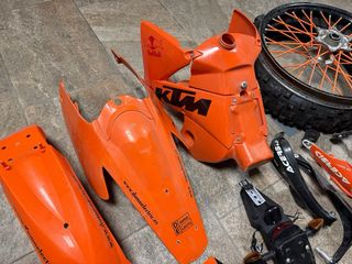 Despiece Juego Plásticos Carcasas KTM EXC
