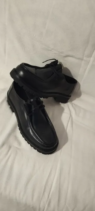 Zapatos de vestir Zara hombre negros